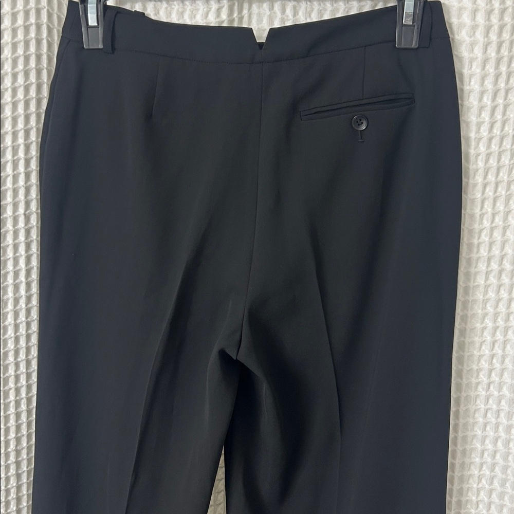 BCBGMAXAZRIA Jaclyn Black Wide Leg High Waist Dress Trouser Pants Small - Picture 6 of 9